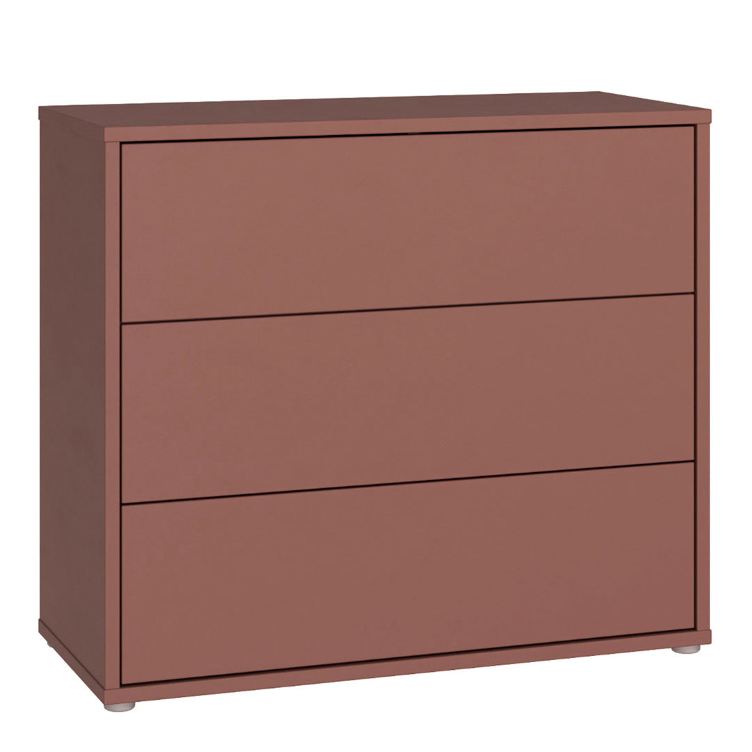 Wooden Chest Of 3 Drawers - Alice Springs