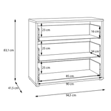 Wooden Chest Of 3 Drawers - Alice Springs
