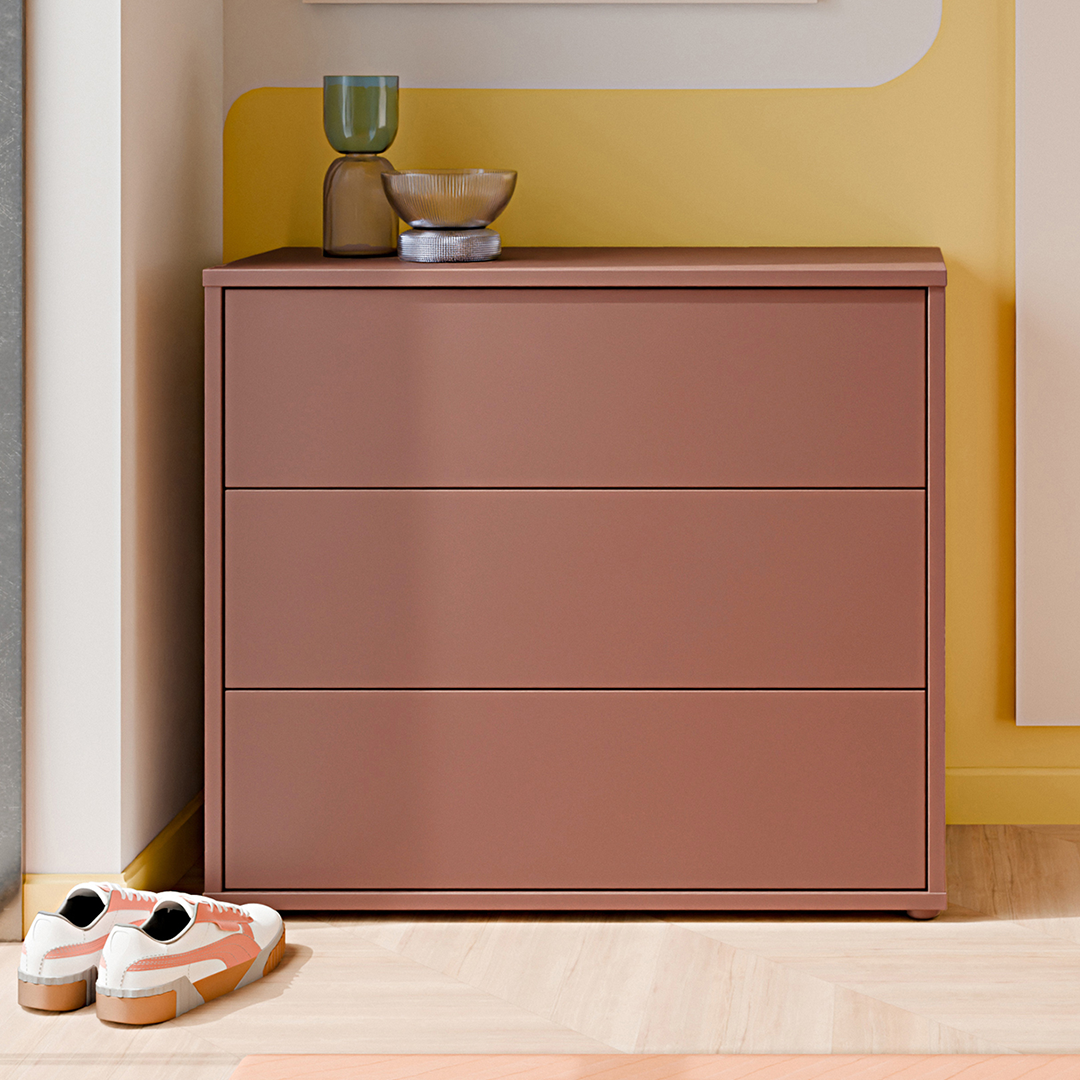 Wooden Chest Of 3 Drawers - Alice Springs