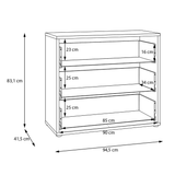 Wooden Chest Of 3 Drawers - Alice Springs