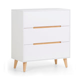 Wooden Chest Of 3 Drawers - Alicia