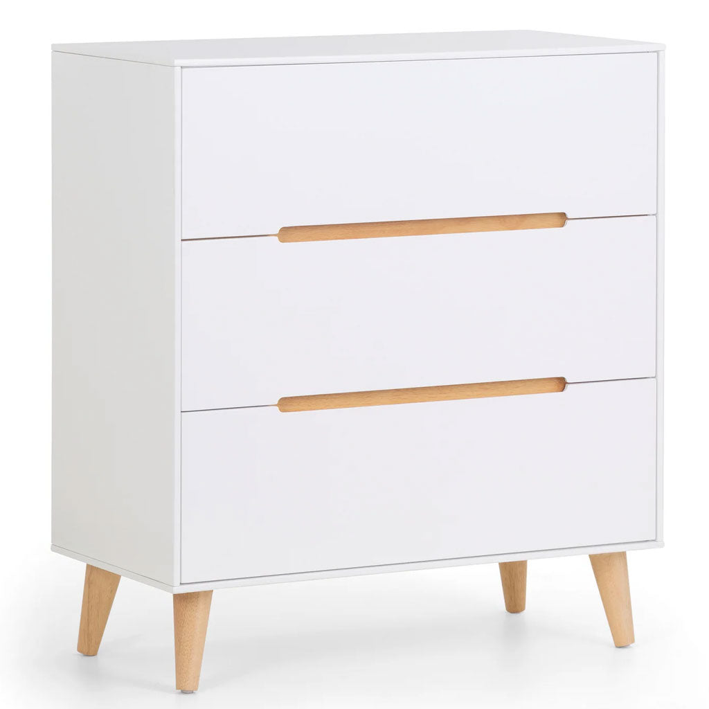 Wooden Chest Of 3 Drawers - Alicia