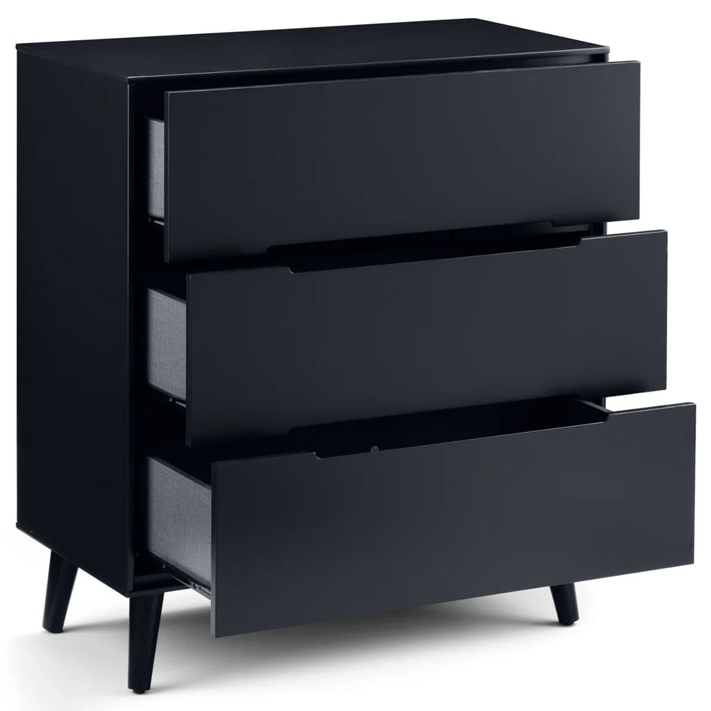 Wooden Chest Of 3 Drawers - Alicia