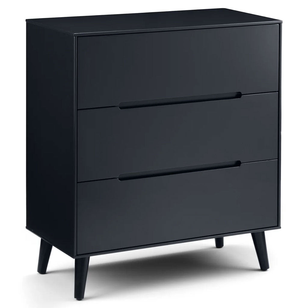 Wooden Chest Of 3 Drawers - Alicia