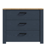 Wooden Chest Of 3 Drawers - Bohol