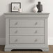 Wooden Chest Of 3 Drawers - Bordeaux