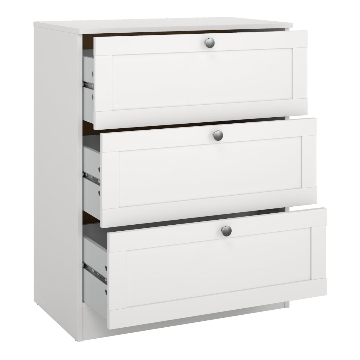 Wooden Chest Of 3 Drawers - Brande
