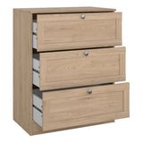 Wooden Chest Of 3 Drawers - Brande
