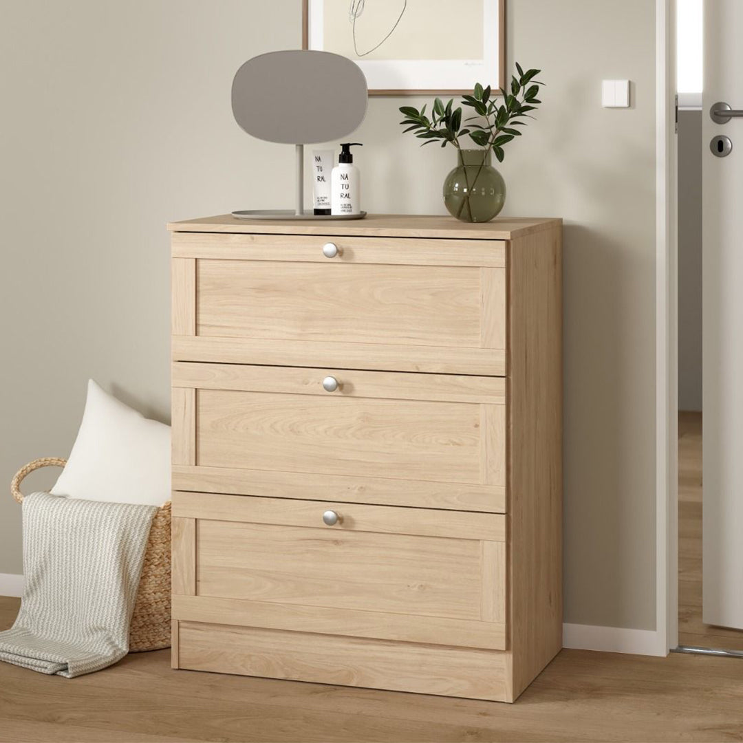 Wooden Chest Of 3 Drawers - Brande
