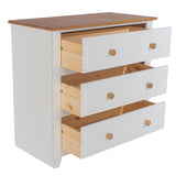 Wooden Chest Of 3 Drawers - Capri