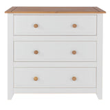 Wooden Chest Of 3 Drawers - Capri