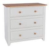 Wooden Chest Of 3 Drawers - Capri
