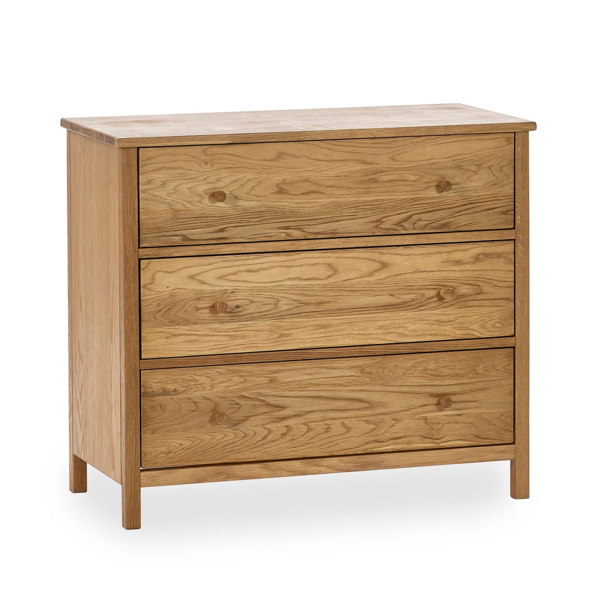 Wooden Chest Of 3 Drawers - Coxmoor