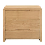 Wooden Chest Of 3 Drawers - Curve