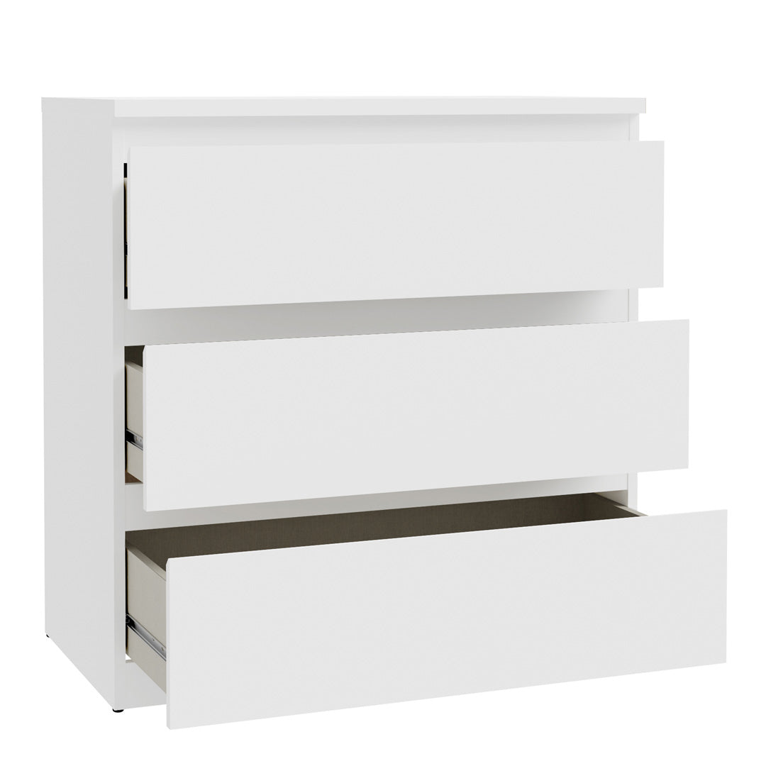 Wooden Chest of 3 Drawers - Edmore