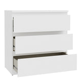Wooden Chest of 3 Drawers - Edmore