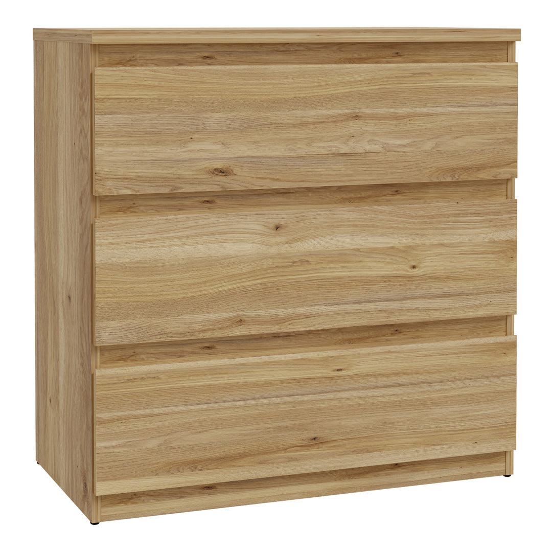 Wooden Chest of 3 Drawers - Edmore
