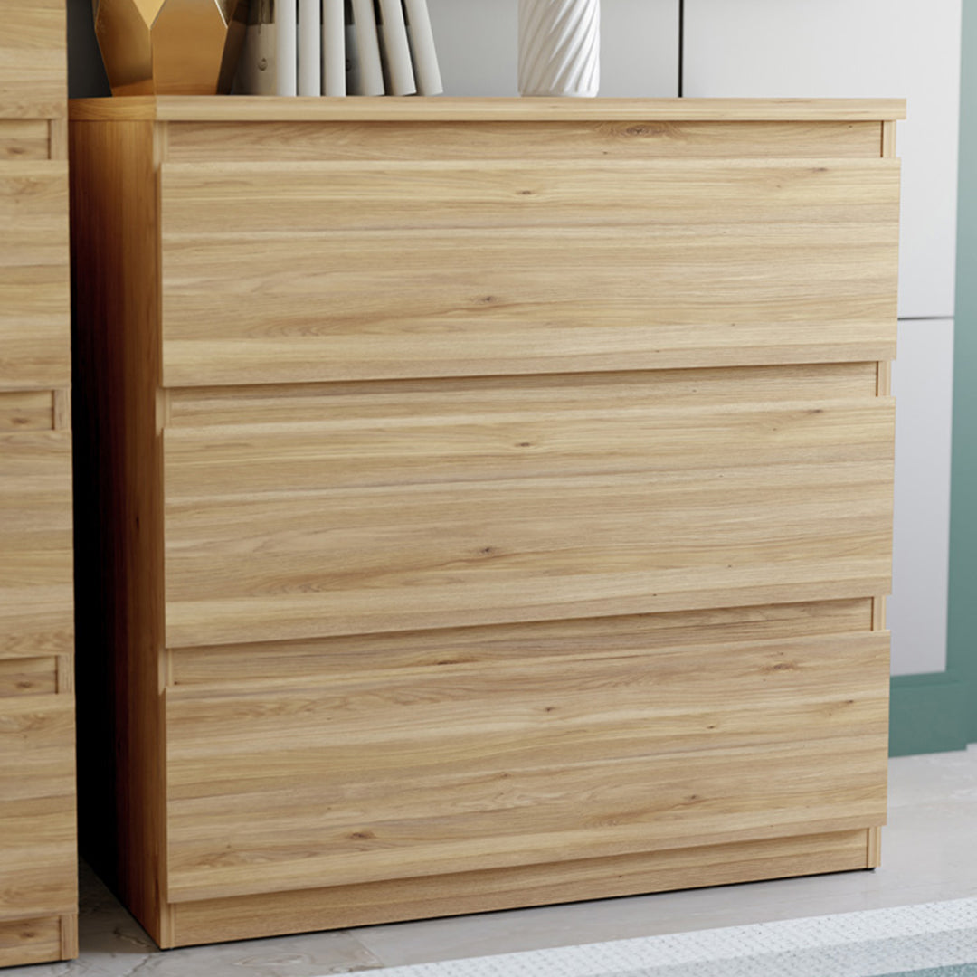 Wooden Chest of 3 Drawers - Edmore