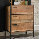 Wooden Chest Of 3 Drawers - Hoxton
