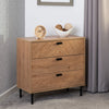 Wooden Chest Of 3 Drawers - Leon