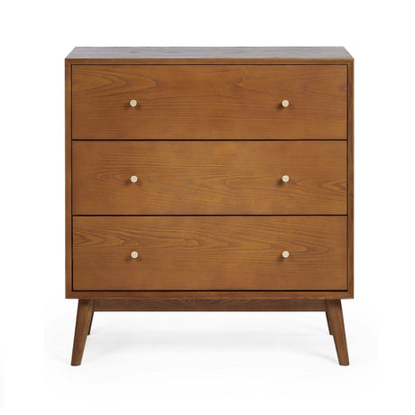 Wooden Chest Of 3 Drawers - Lowry