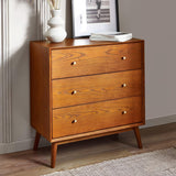 Wooden Chest Of 3 Drawers - Lowry