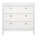 Wooden Chest Of 3 Drawers - Madrid