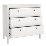 Wooden Chest Of 3 Drawers - Madrid