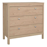 Wooden Chest Of 3 Drawers - Madrid