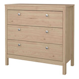 Wooden Chest Of 3 Drawers - Madrid