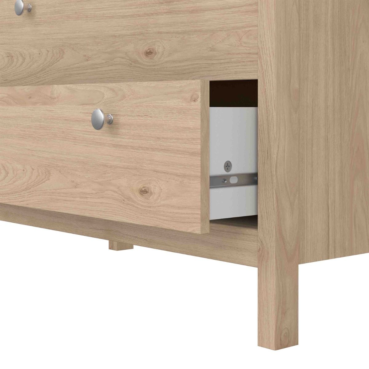 Wooden Chest Of 3 Drawers - Madrid
