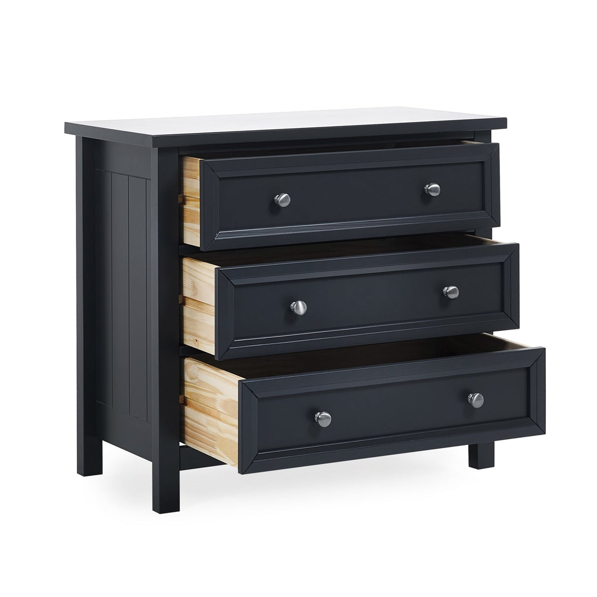Wooden Chest Of 3 Drawers - Maine