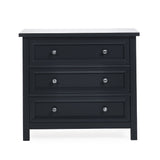 Wooden Chest Of 3 Drawers - Maine