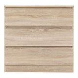 Wooden Chest Of 3 Drawers - Malvern