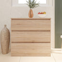 Wooden Chest Of 3 Drawers - Malvern