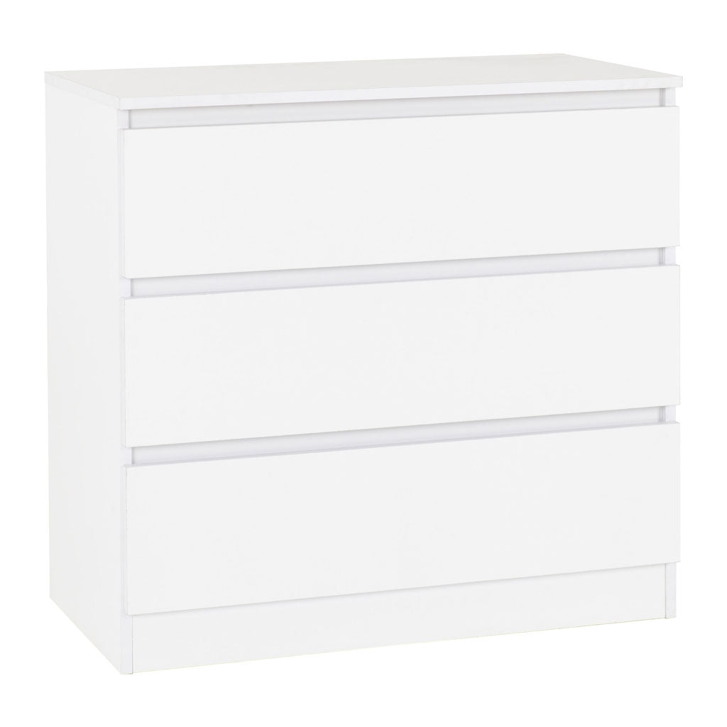 Wooden Chest Of 3 Drawers - Malvern