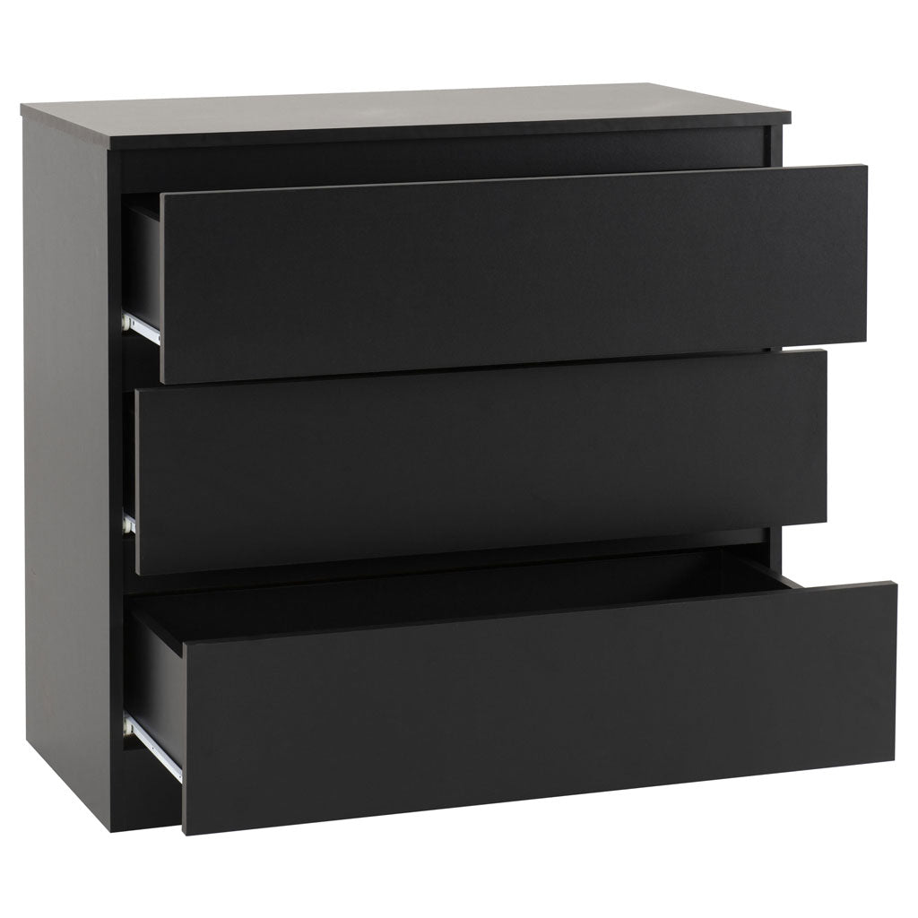 Wooden Chest Of 3 Drawers - Malvern