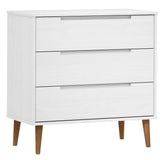 Wooden Chest Of 3 Drawers - Molde
