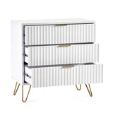 Wooden Chest Of 3 Drawers - Murano