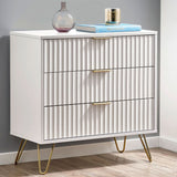 Wooden Chest Of 3 Drawers - Murano