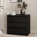 Wooden Chest Of 3 Drawers - Naia