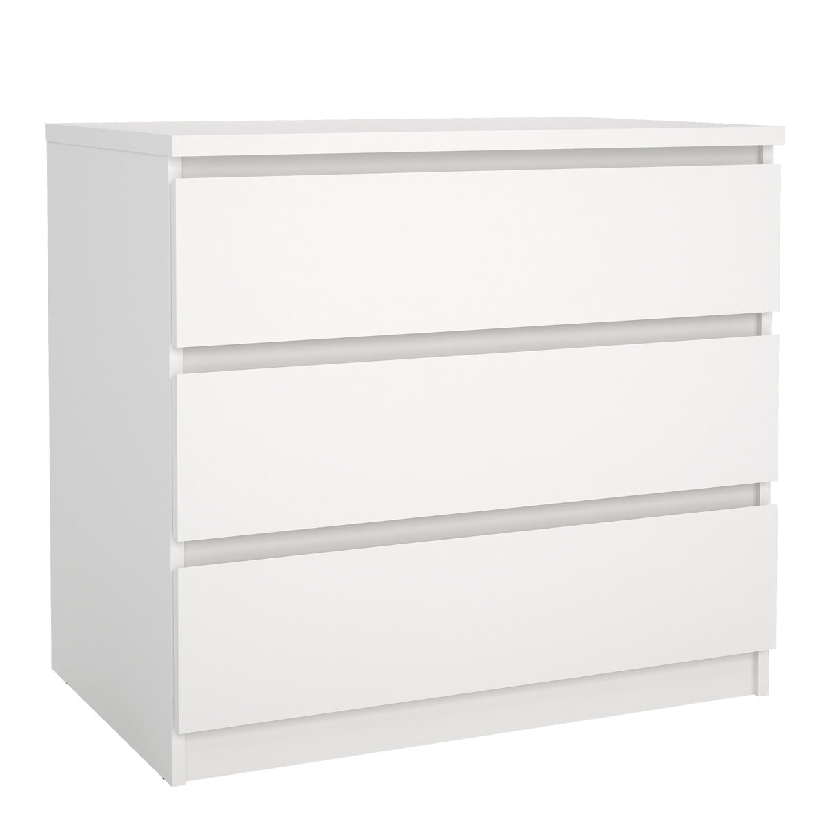 Wooden Chest Of 3 Drawers - Naia