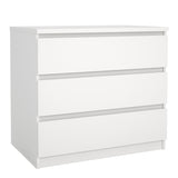Wooden Chest Of 3 Drawers - Naia