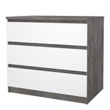 Wooden Chest Of 3 Drawers - Naia
