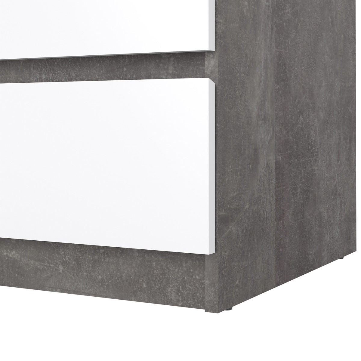 Wooden Chest Of 3 Drawers - Naia