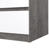 Wooden Chest Of 3 Drawers - Naia