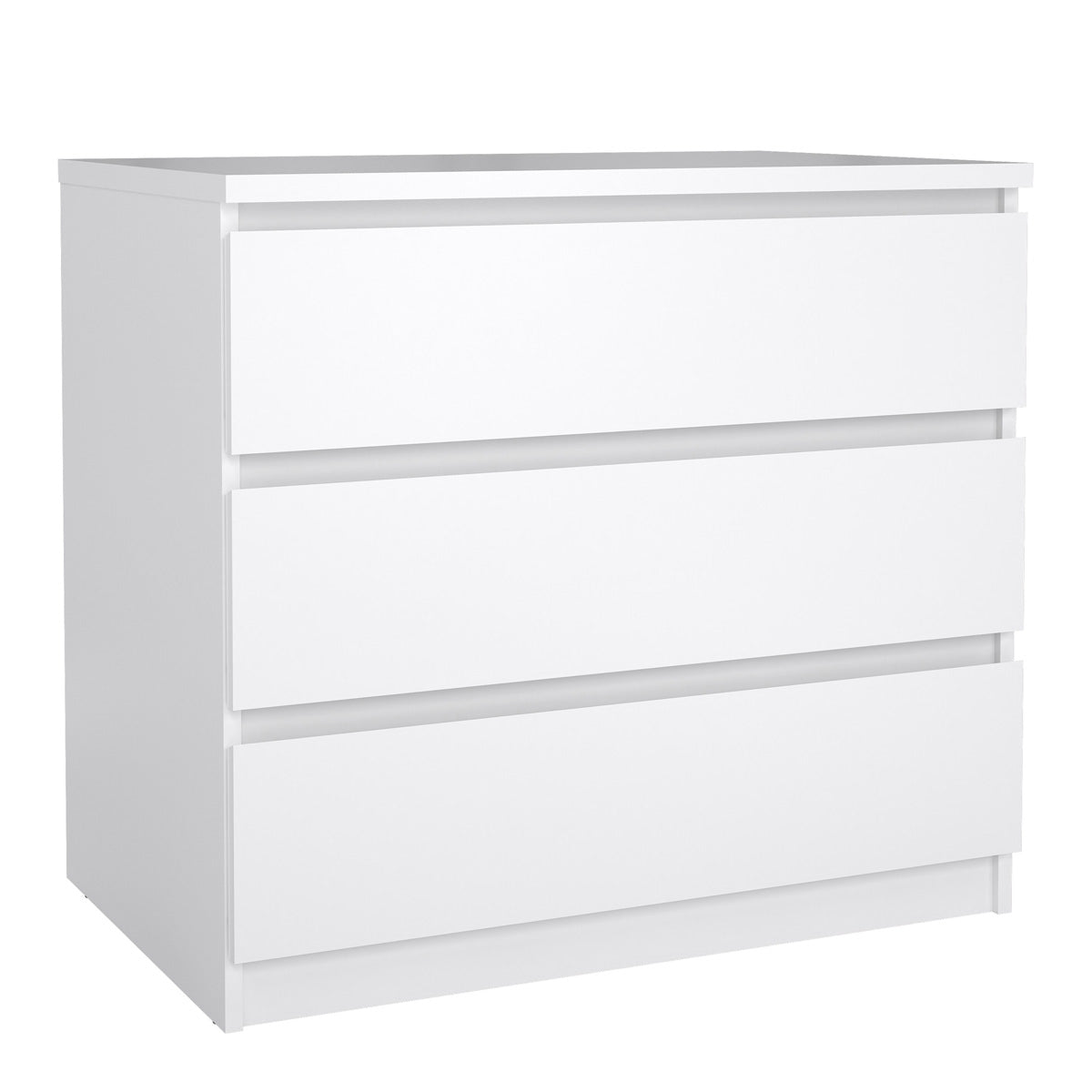 Wooden Chest Of 3 Drawers - Naia