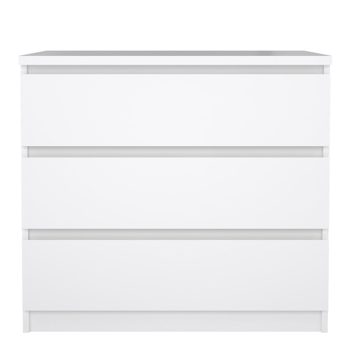 Wooden Chest Of 3 Drawers - Naia