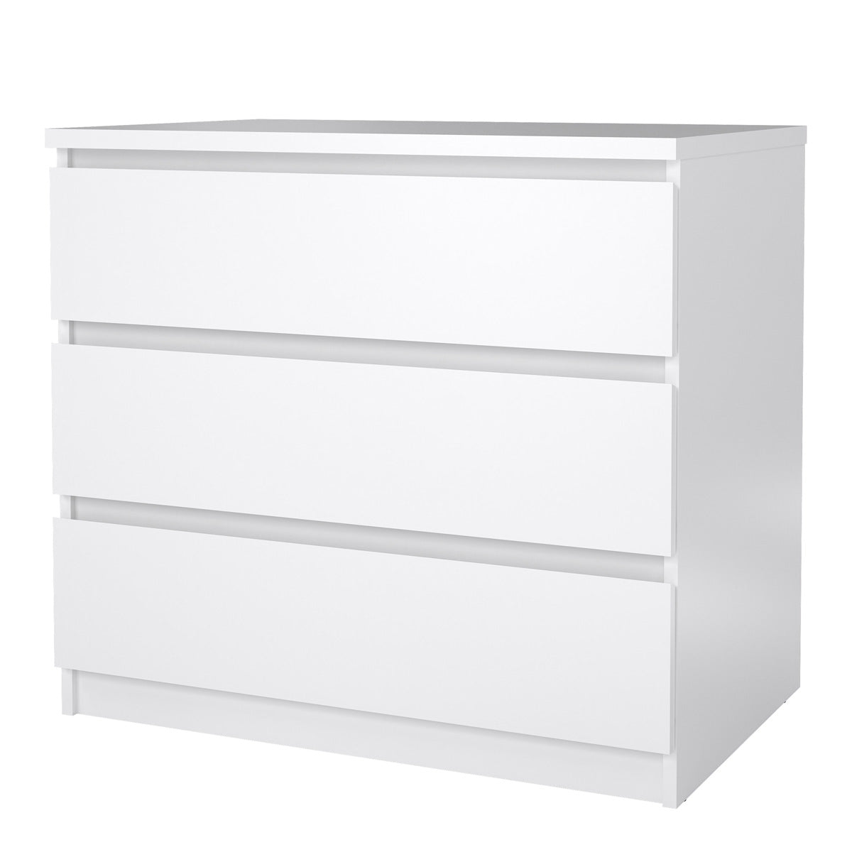 Wooden Chest Of 3 Drawers - Naia