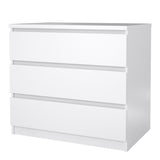 Wooden Chest Of 3 Drawers - Naia